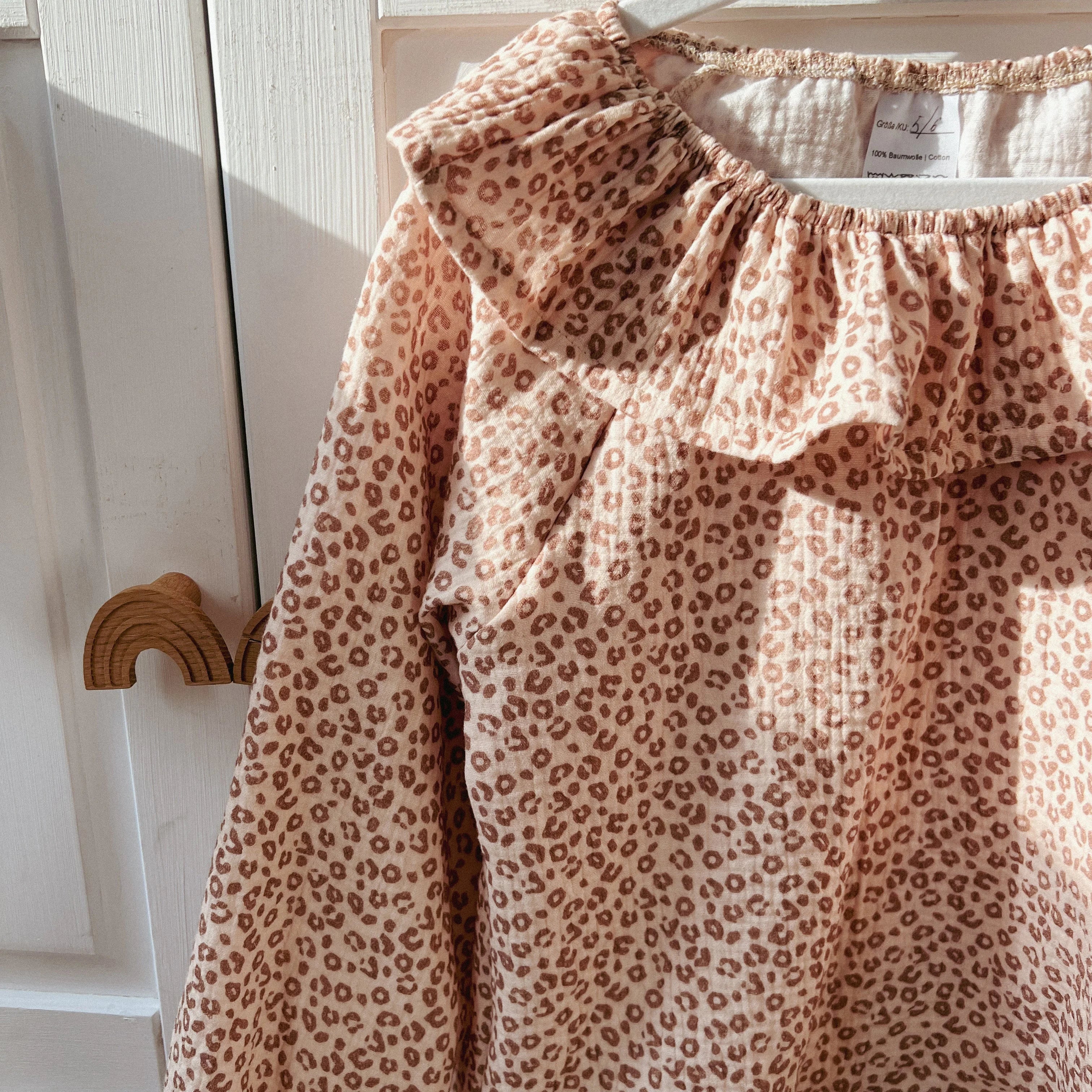 Bluse Baumwoll-Musselin Leo