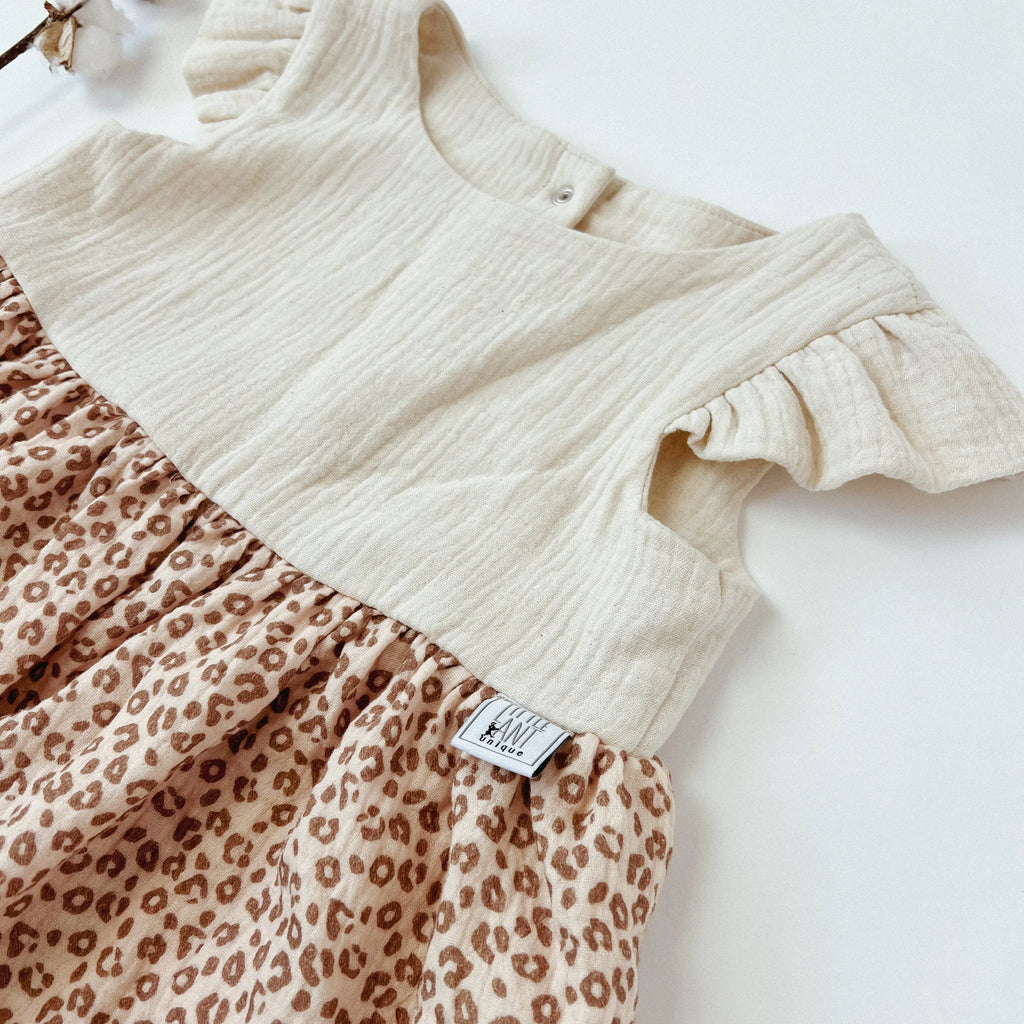 Kleid Baumwoll-Musselin Leo