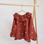 Bluse Baumwoll-Musselin Rainbow