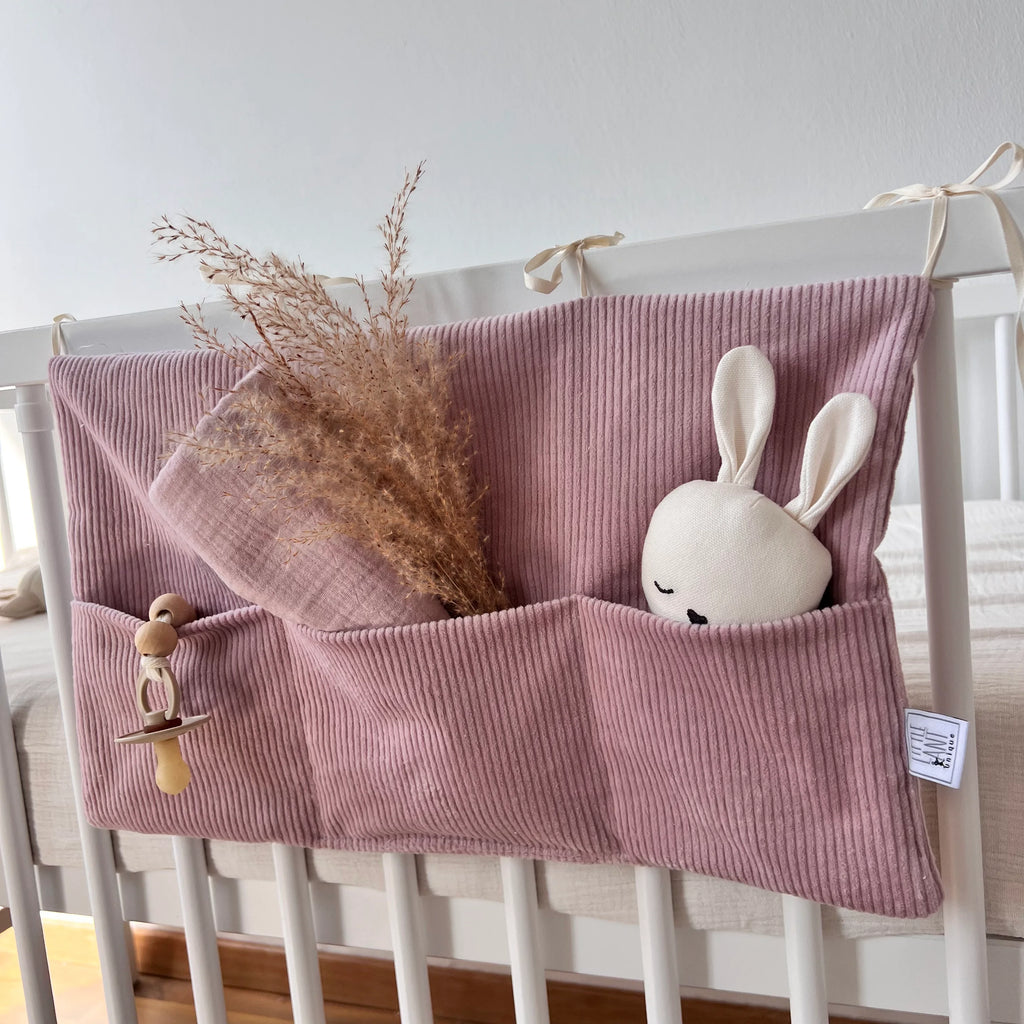 BABYBETTORGANIZER CORD ROSA