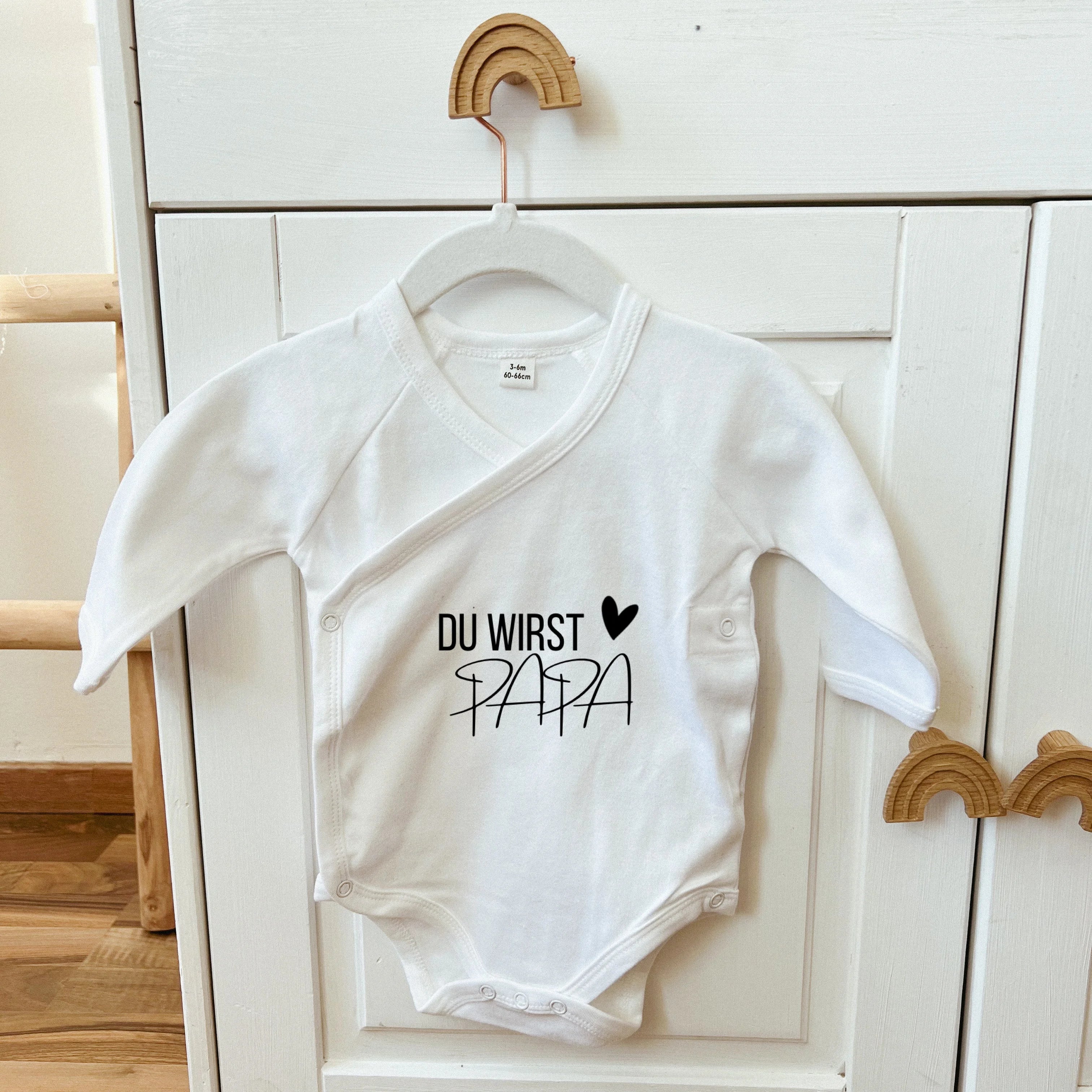 Babybody "Du wirst Papa" aus Biobaumwolle