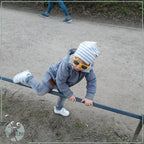 Jacke Softshelljacke Kinderjacke grau