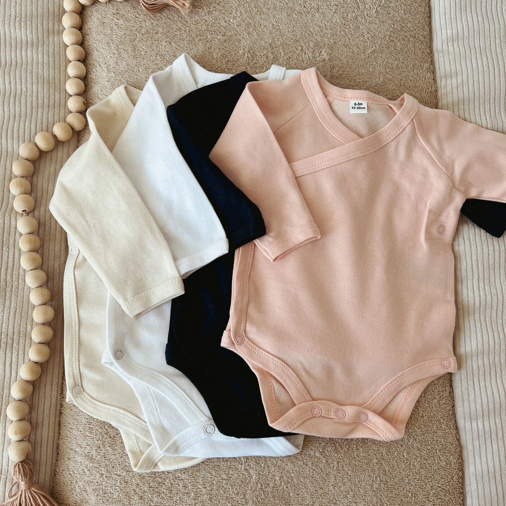Babybody Bärchen aus Biobaumwolle mit Wunschnamen