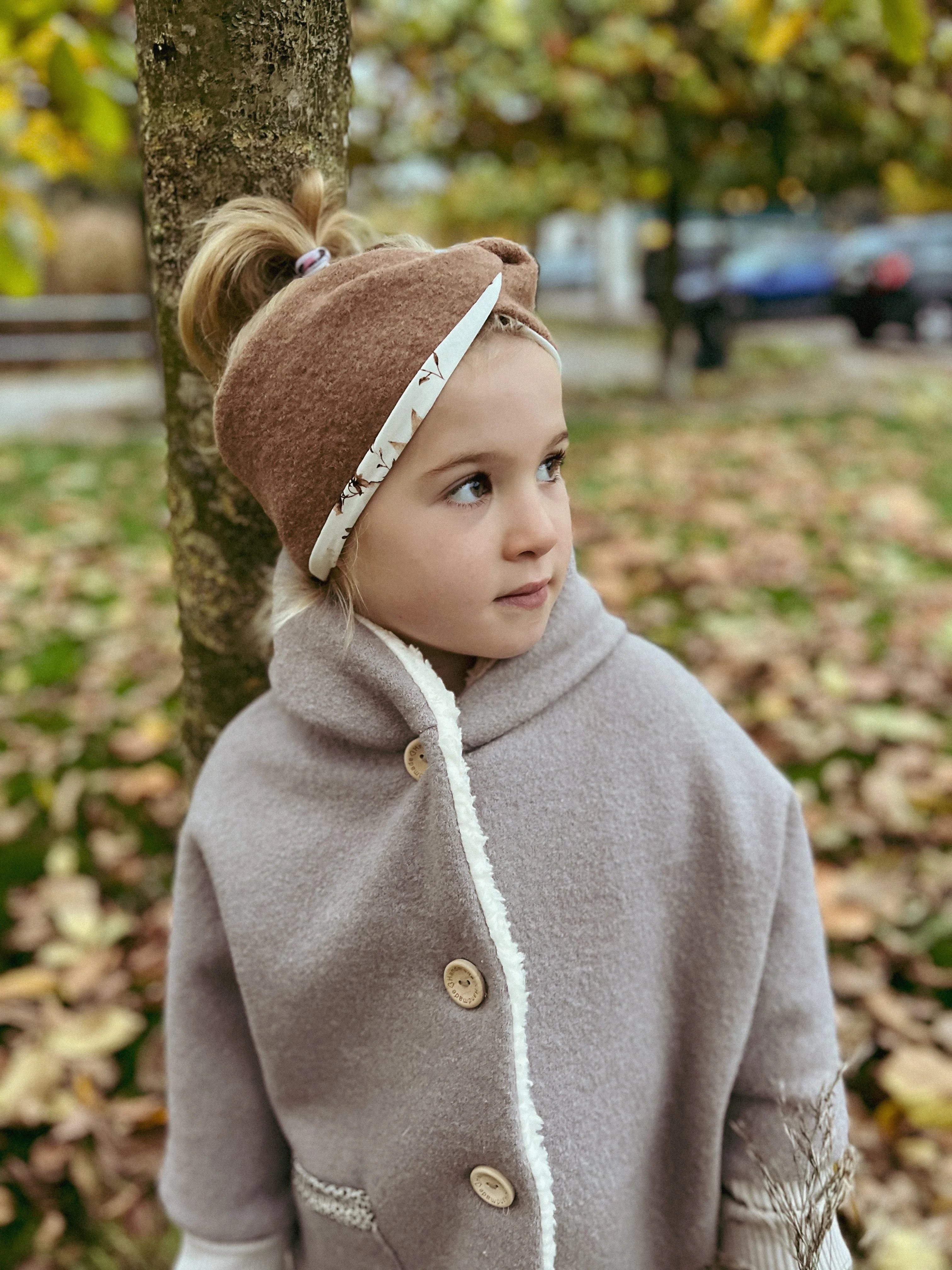 DIY Walkjacke Oversized  mit Teddyfell