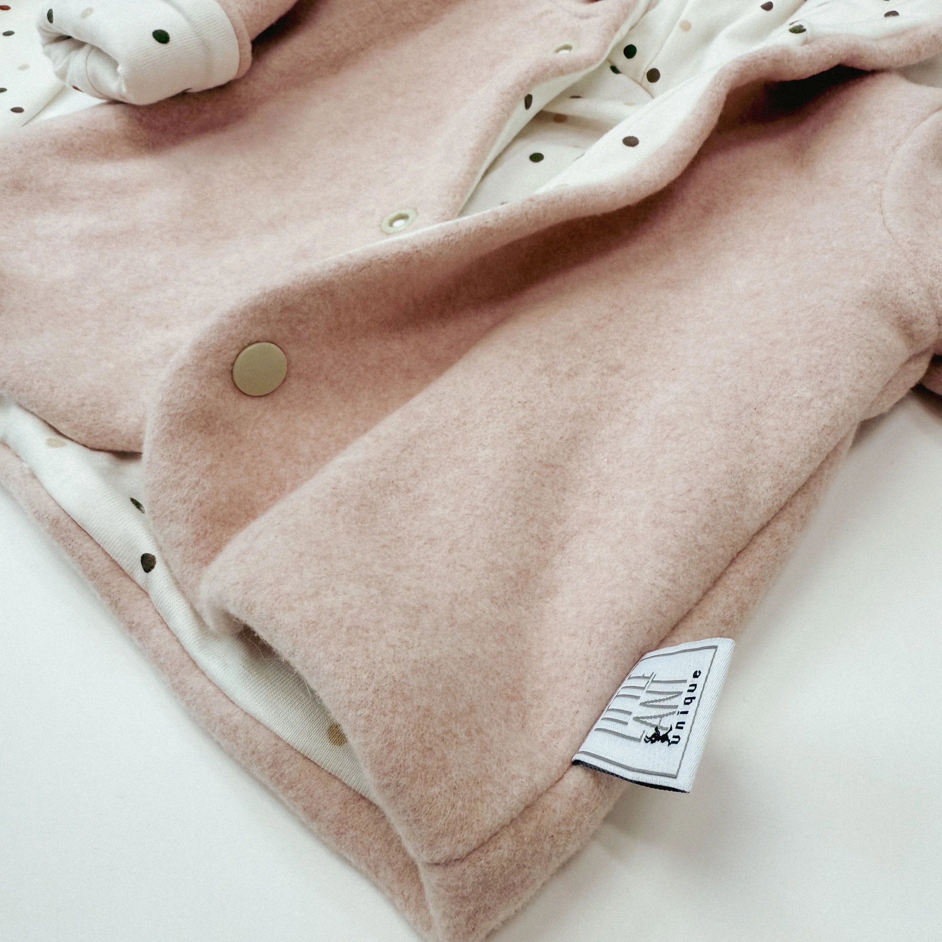 Newbornset Homecoming Bio-Baumwolle Rosa Pünktchen