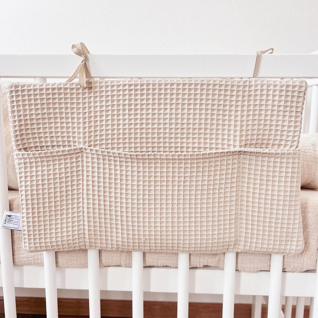BABYBETTORGANIZER  WAFFELPIQUE BEIGE