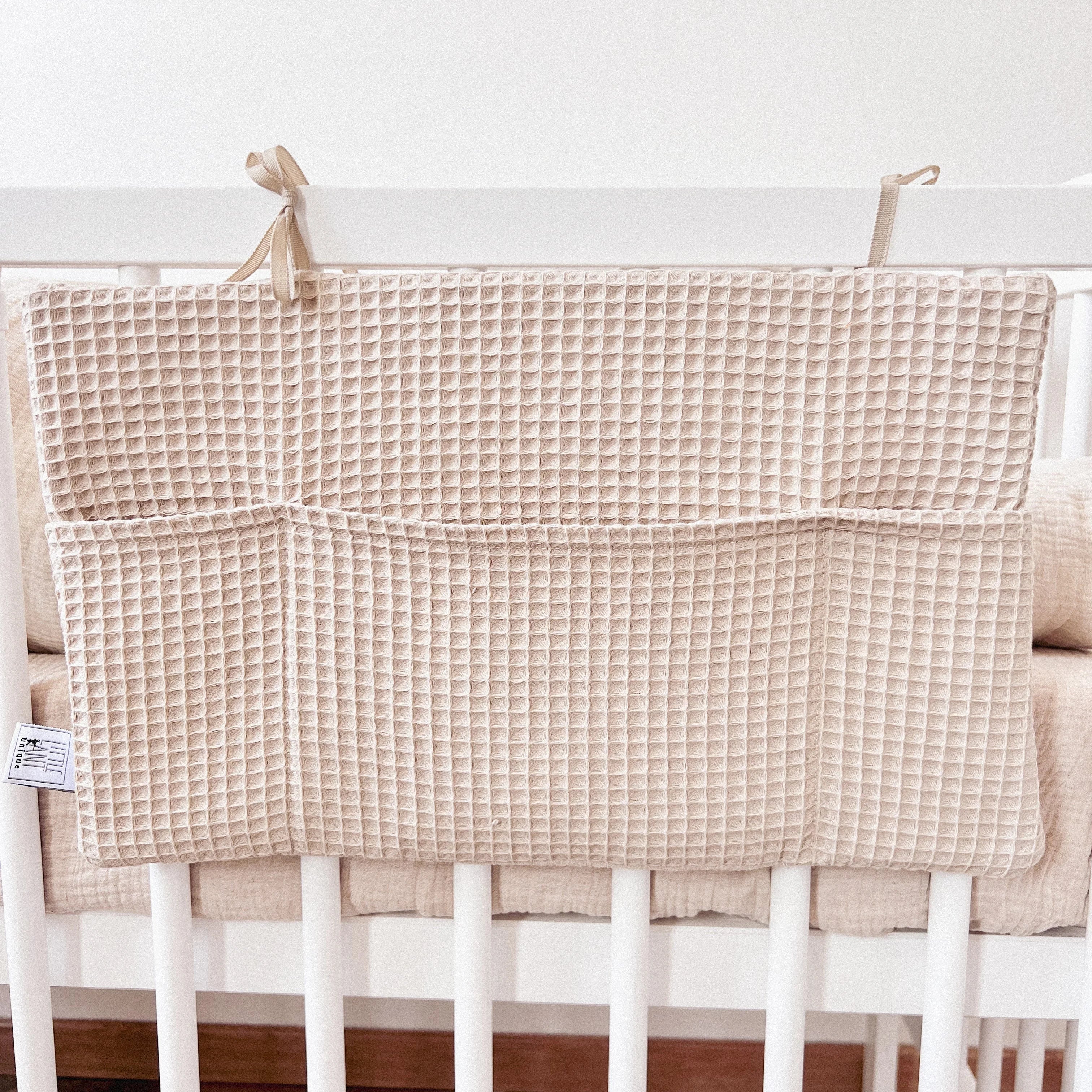 BABYBETTORGANIZER  WAFFELPIQUE BEIGE