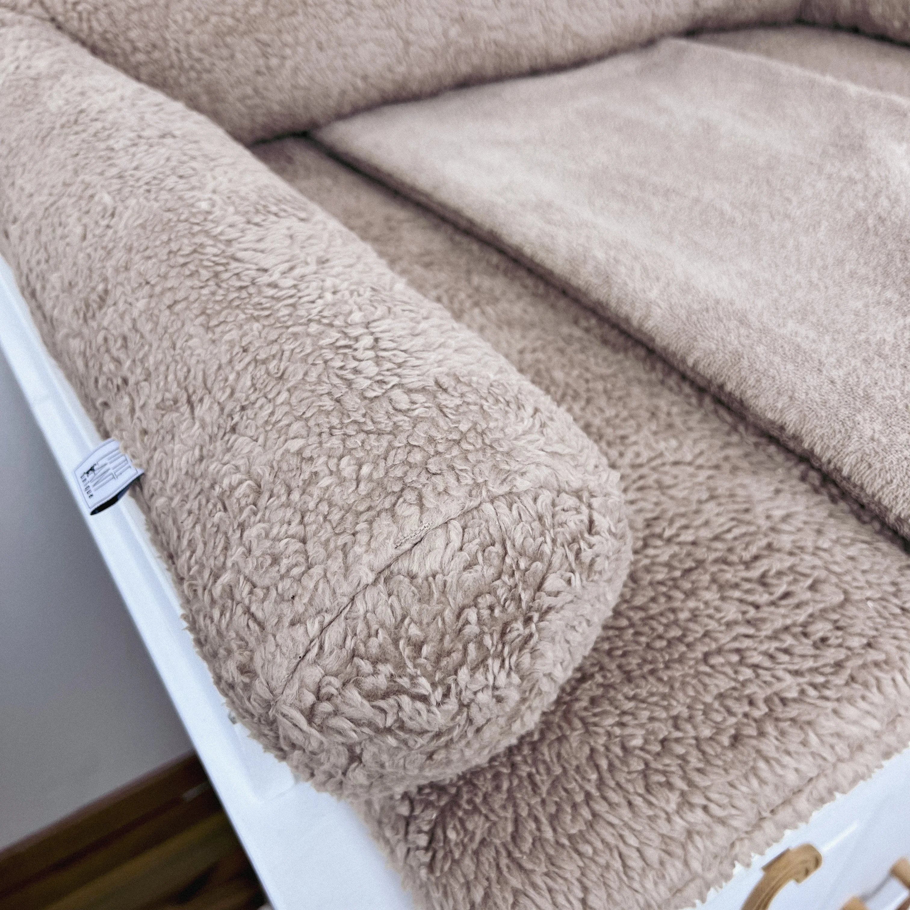 Wickeltischumrandung Teddy beige
