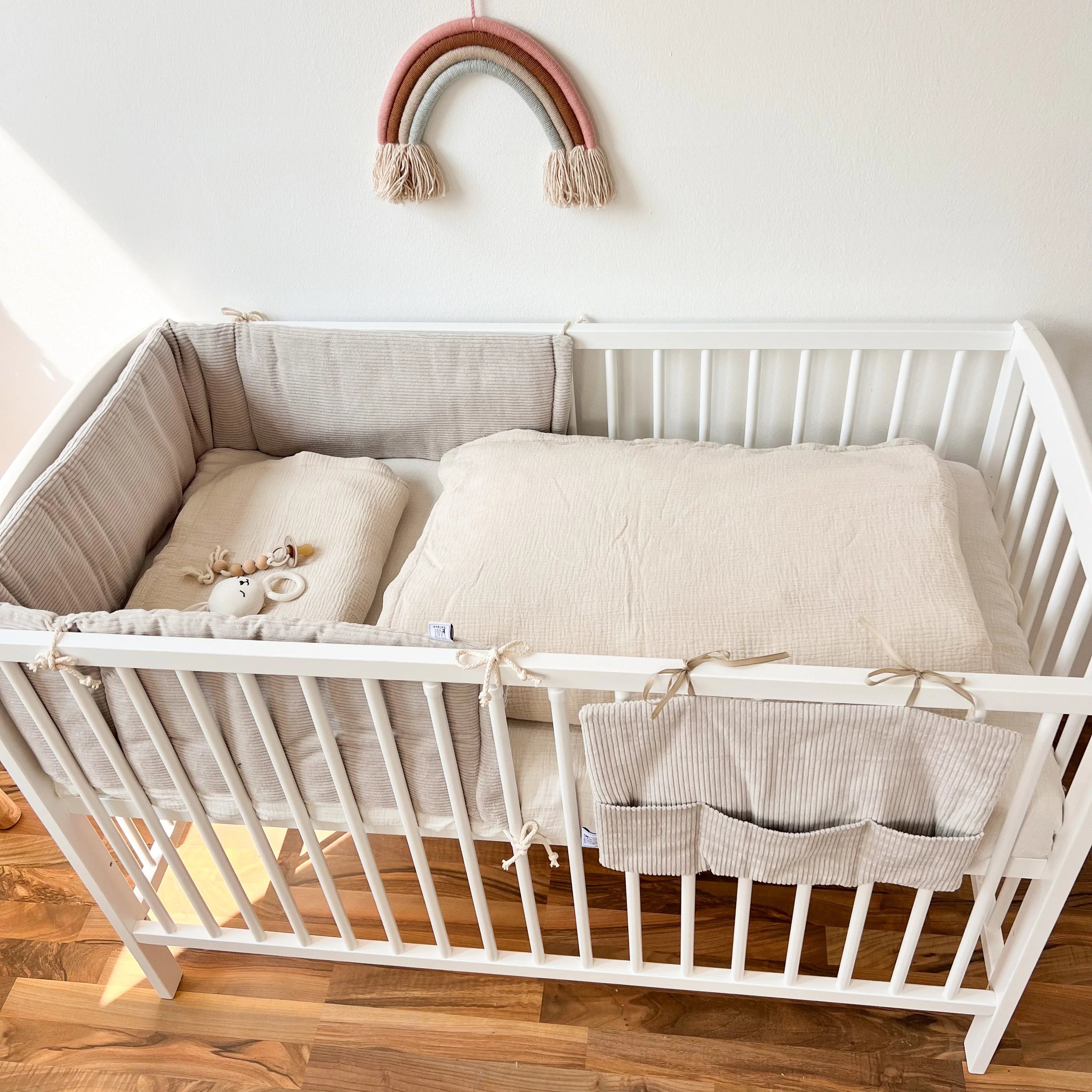 BABYBETTORGANIZER CORD BEIGE