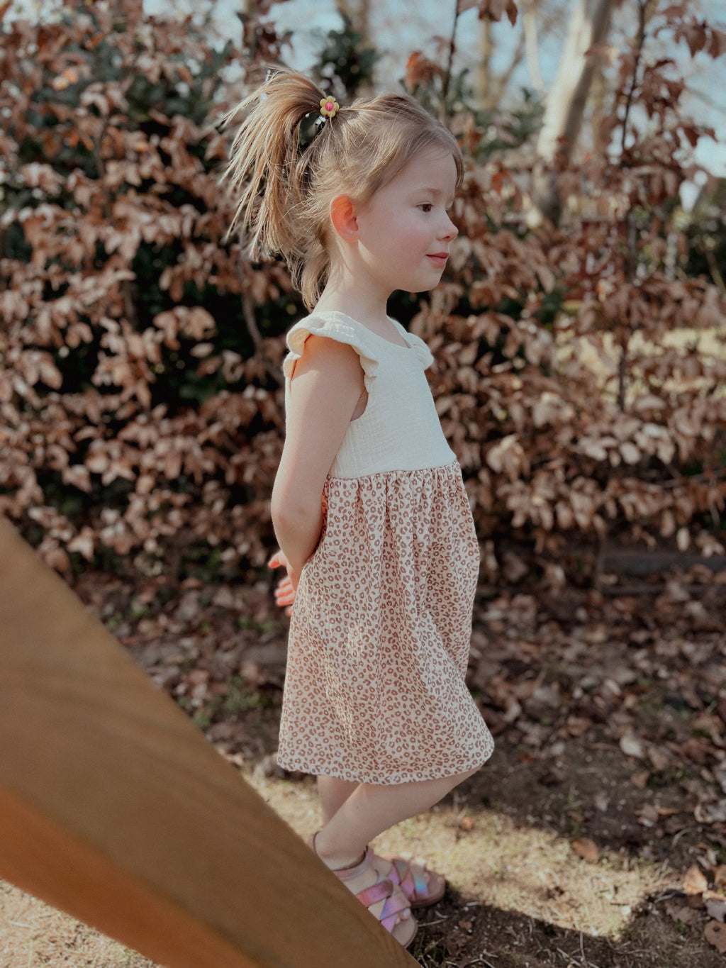 Kleid Baumwoll-Musselin Leo