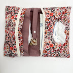 Wickeltasche Windeltasche Flowers Coral