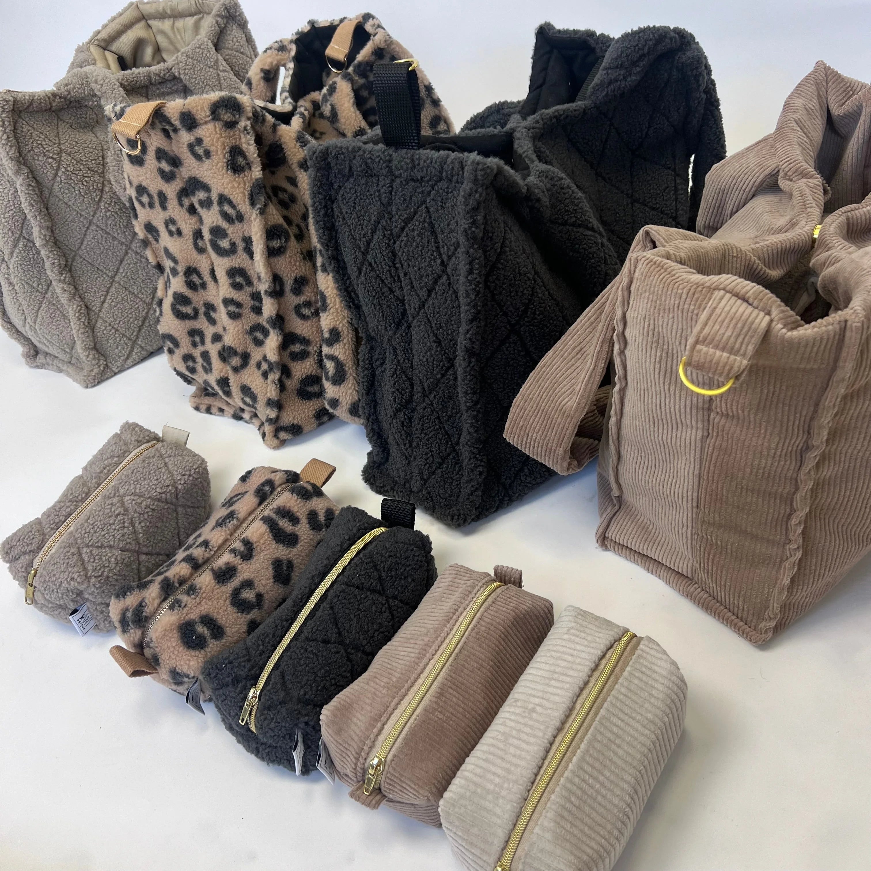 Wickeltasche I Shopper I Teddytasche Leo I Mommy Bag