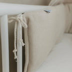 BABYBETTUMRANDUNG WAFFELPIQUE BEIGE