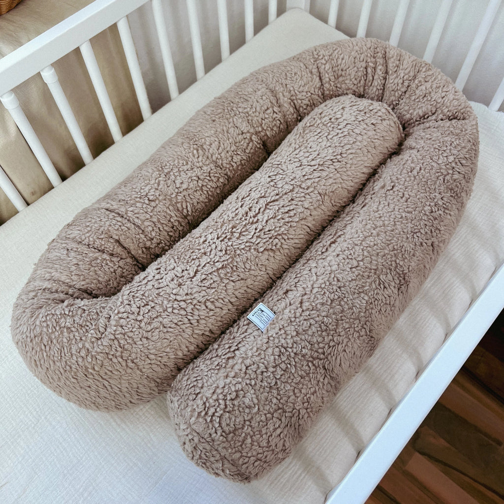 Wickeltischumrandung Teddy beige