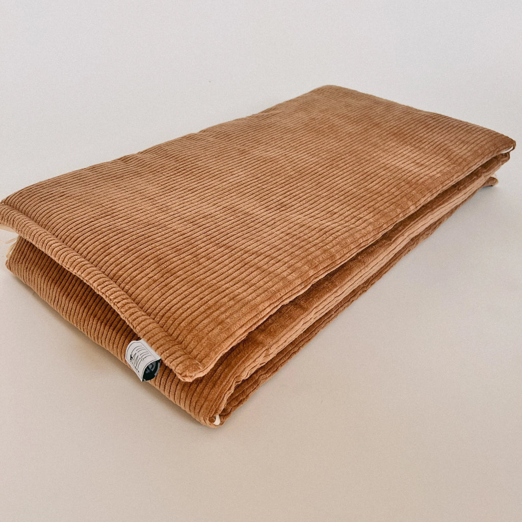 BABYBETTUMRANDUNG CORD CAMEL