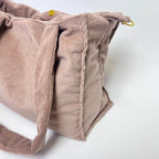 Wickeltasche I Shopper I Cord taupe I Mommy Bag