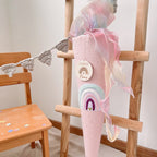 SCHULTÜTE ROSA GLITZER RAINBOW