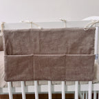 KBABYBETTORGANIZER CORD BRAUN/TAUPE