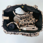 Wickeltasche I Shopper I Teddytasche Leo I Mommy Bag