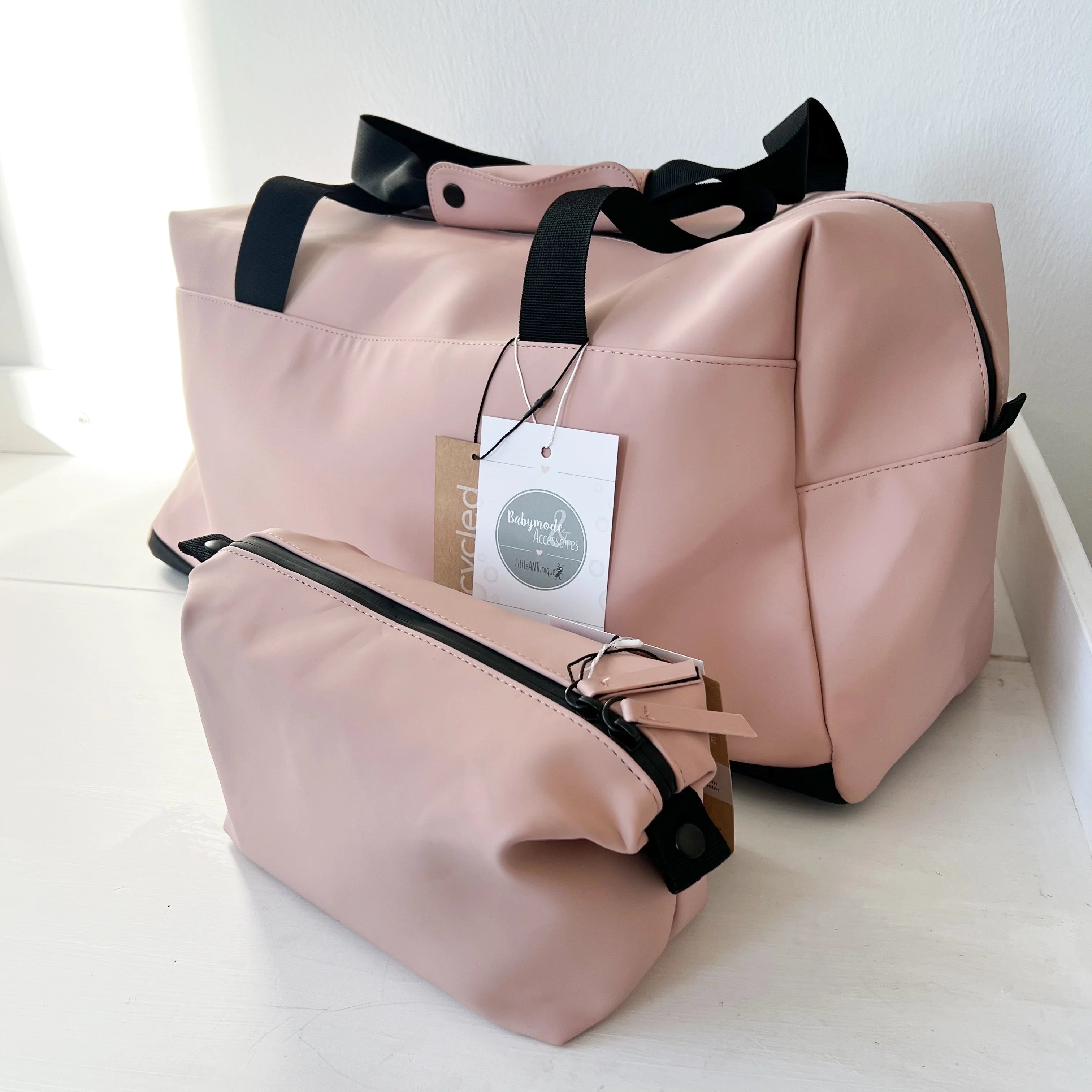 Weekender/Kliniktasche MOMMY BAG Rosa - Wasserabweisend