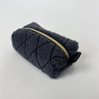 Kulturtasche I Windeletui Teddy schwarz I Schminktasche