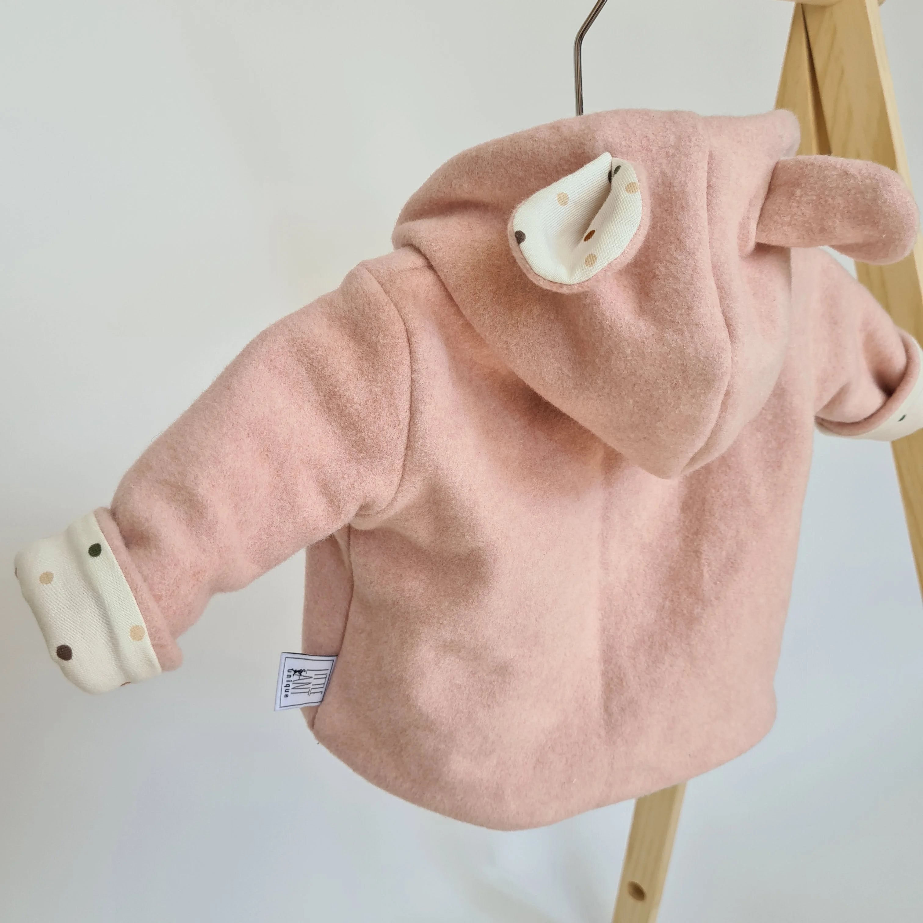 Newbornset Homecoming Bio-Baumwolle Rosa Pünktchen