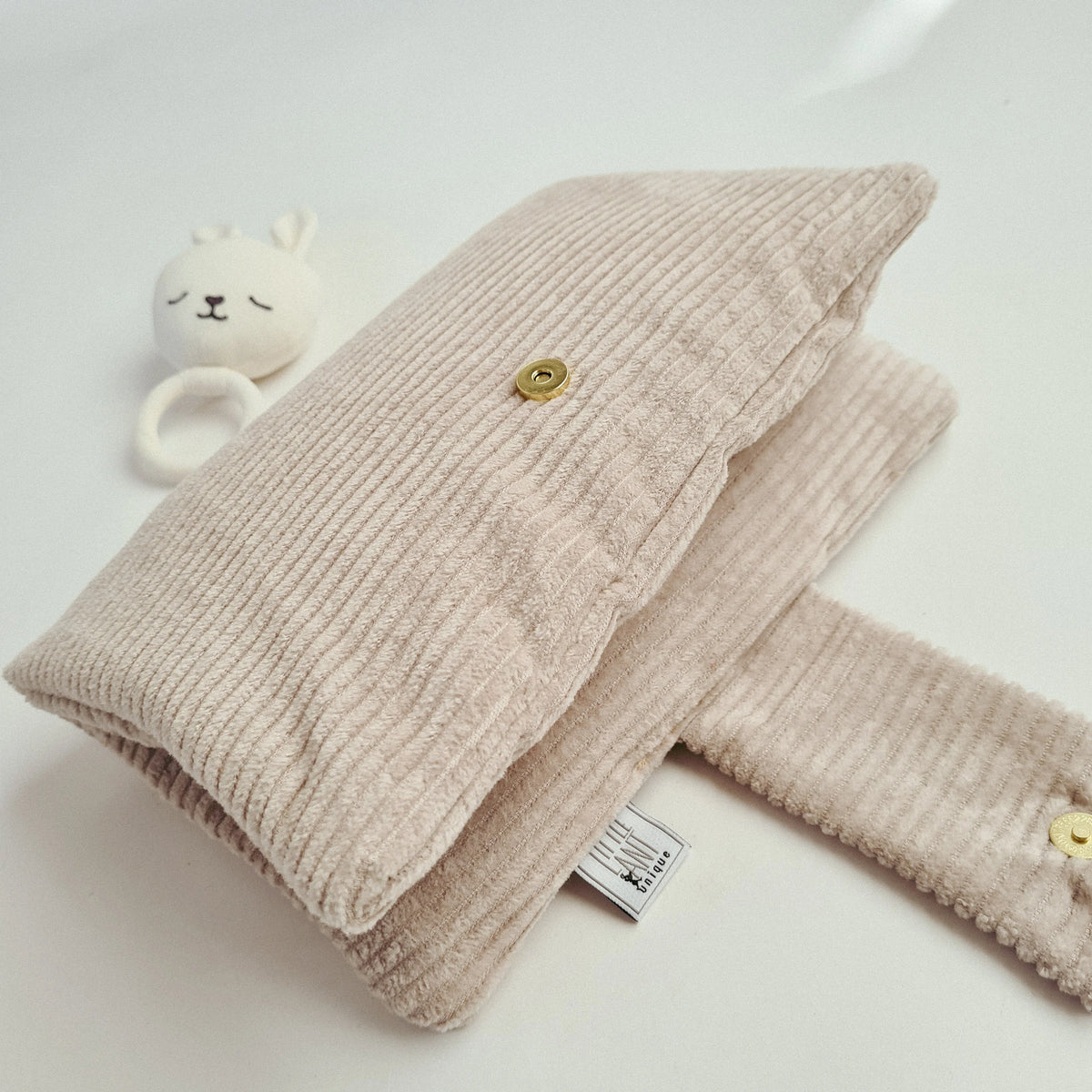 Wickeltasche Windeltasche Cord beige