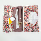 Wickeltasche Windeltasche Flowers Coral