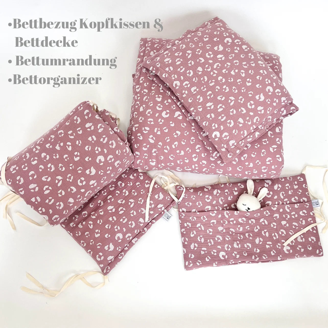 BABYBETTORGANIZER MUSSELIN LEO