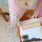 SCHULTÜTE EINHORN REGENBOGENFARBEN