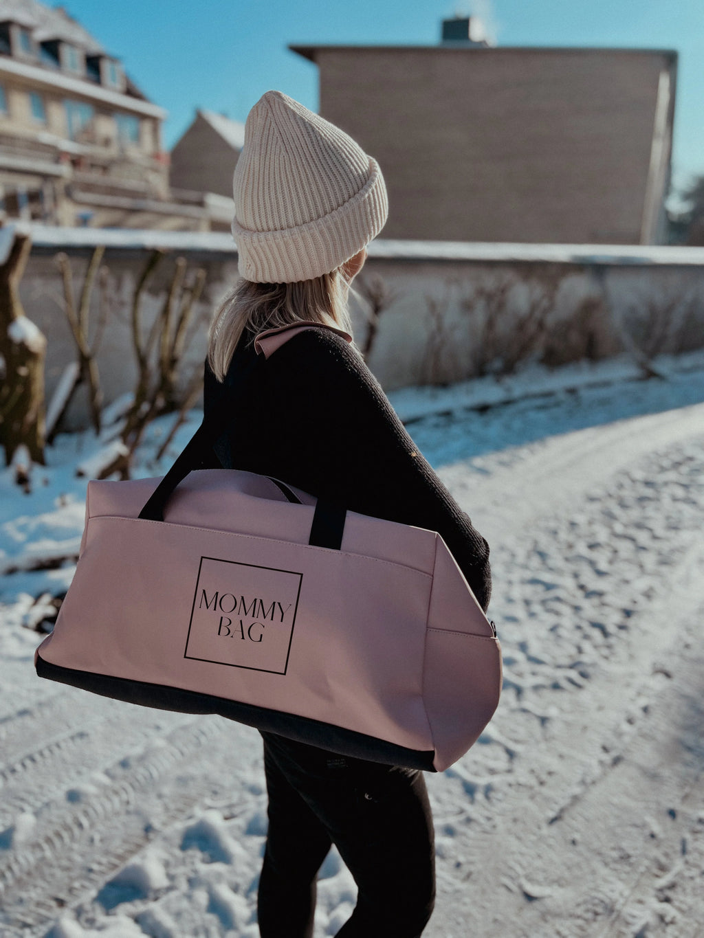Weekender/Kliniktasche MOMMY BAG Rosa - Wasserabweisend