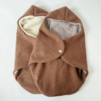 Einschlagdecke Camel Wollwalk/Teddy