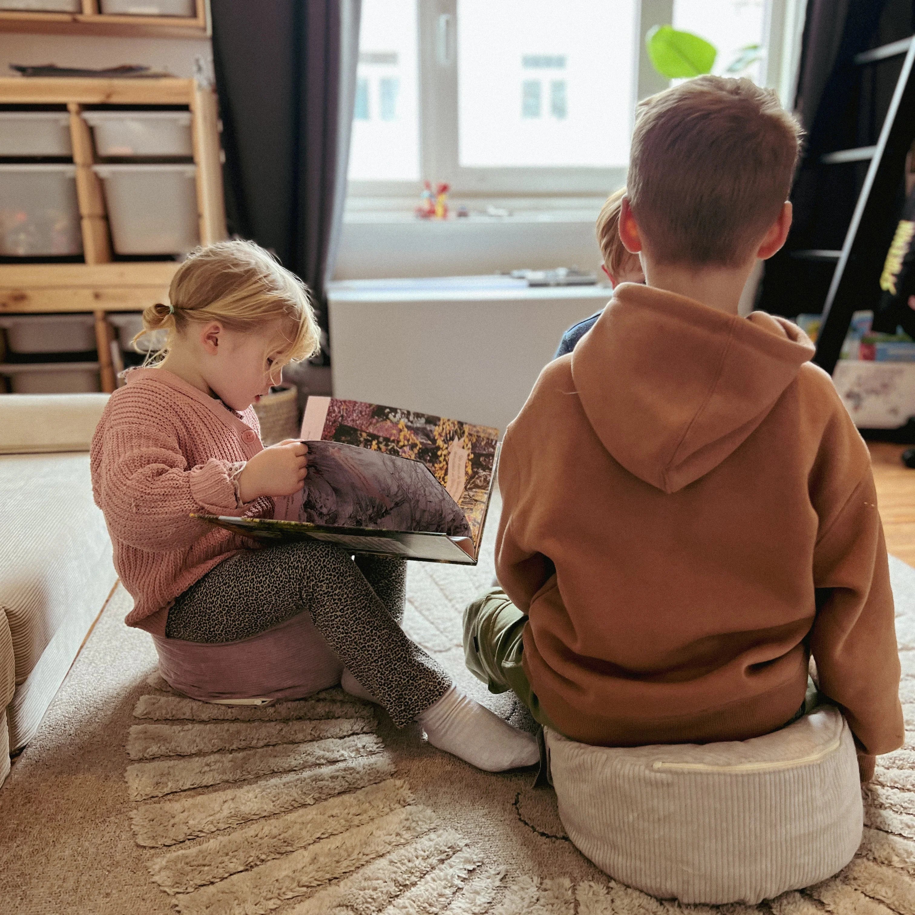 Sitzkissen für Kinder I Yogakissen I Bodenkissen I Meditationskissen