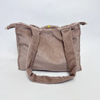Wickeltasche I Shopper I Cord taupe I Mommy Bag