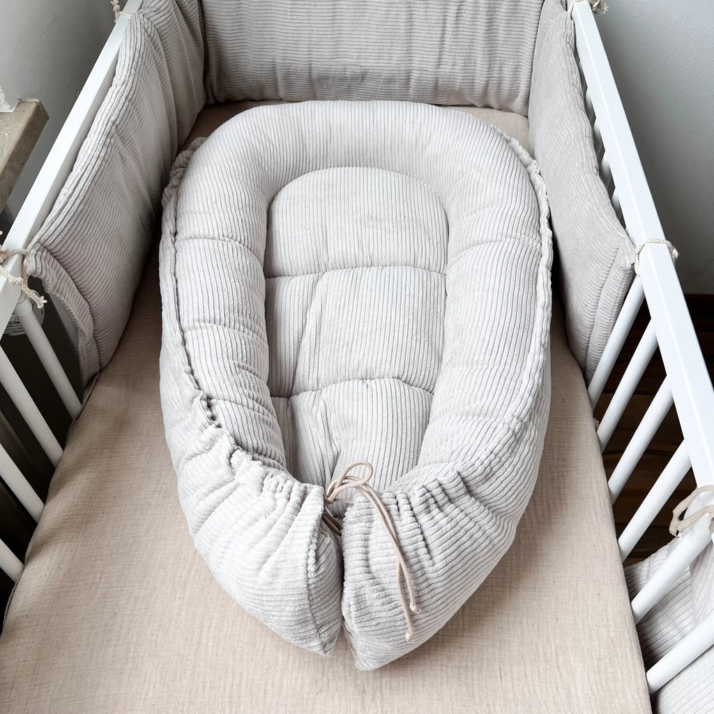 Nestchen Cord beige