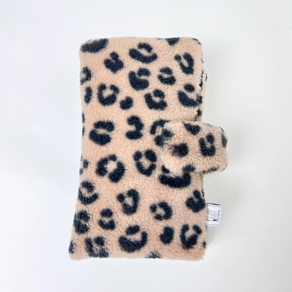 Wickeltasche Windeltasche Teddyfell Leo