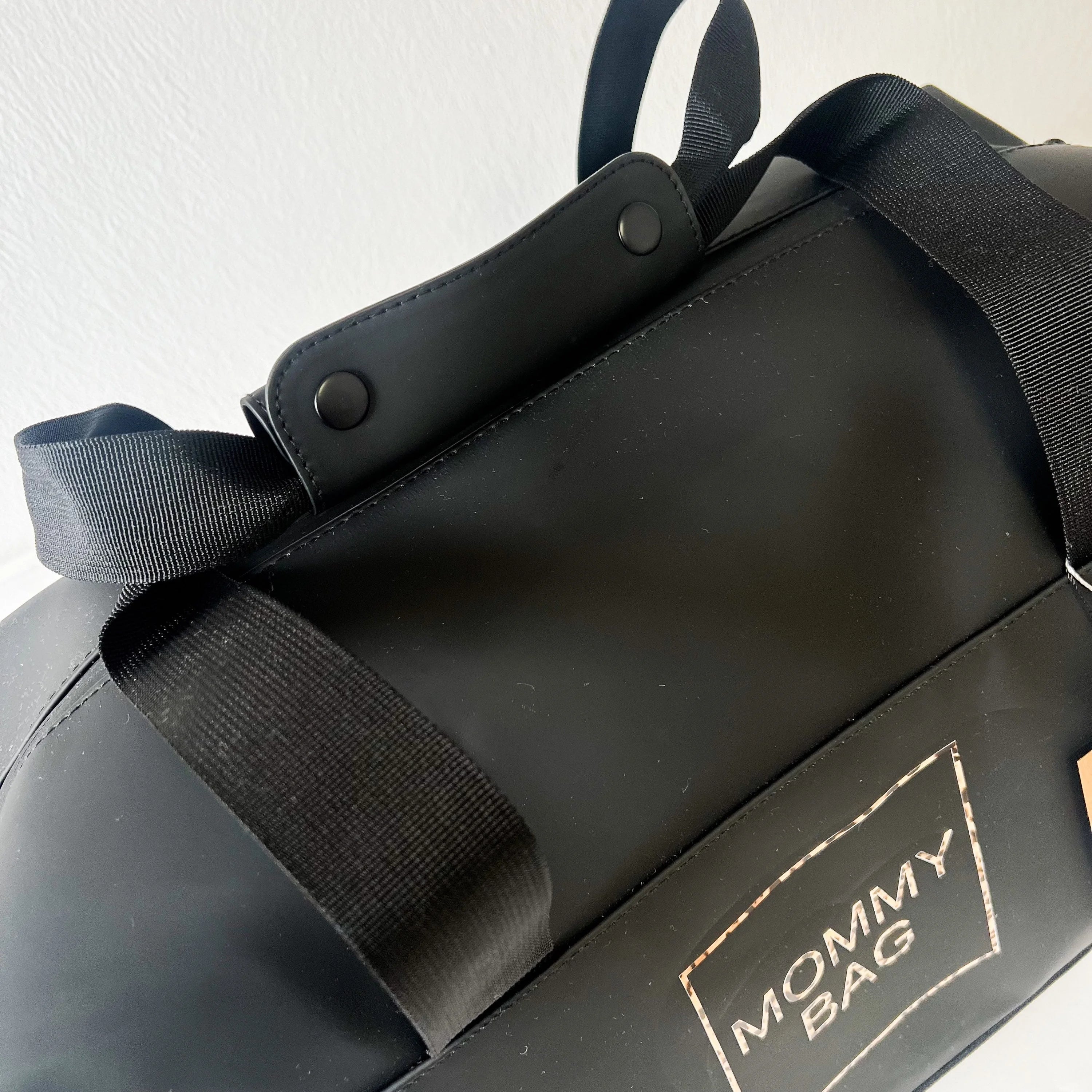 Weekender/Kliniktasche MOMMY BAG  Schwarz -Wasserabweisend