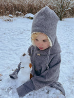 WALKMÜTZE MIT TEDDY GEFÜTTERT