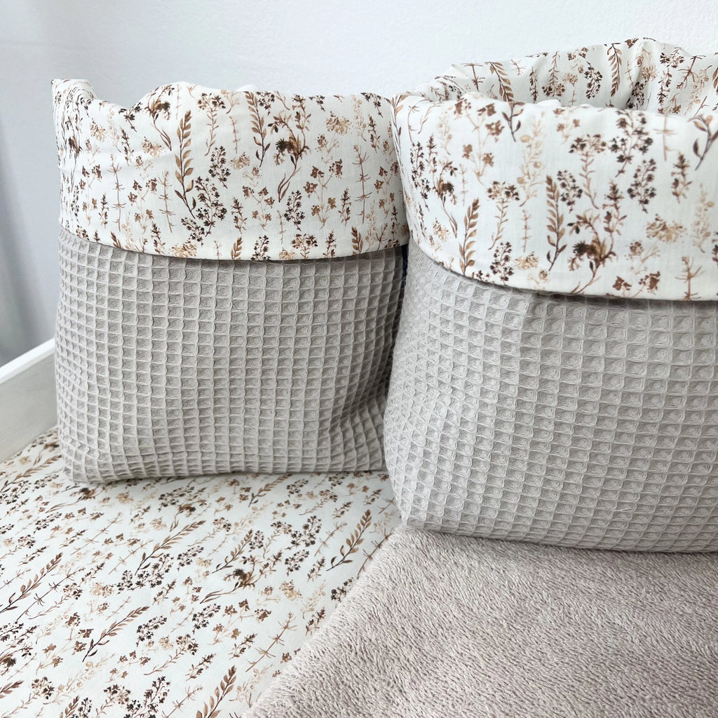 Utensilo Drygras mit Waffelpiqué beige