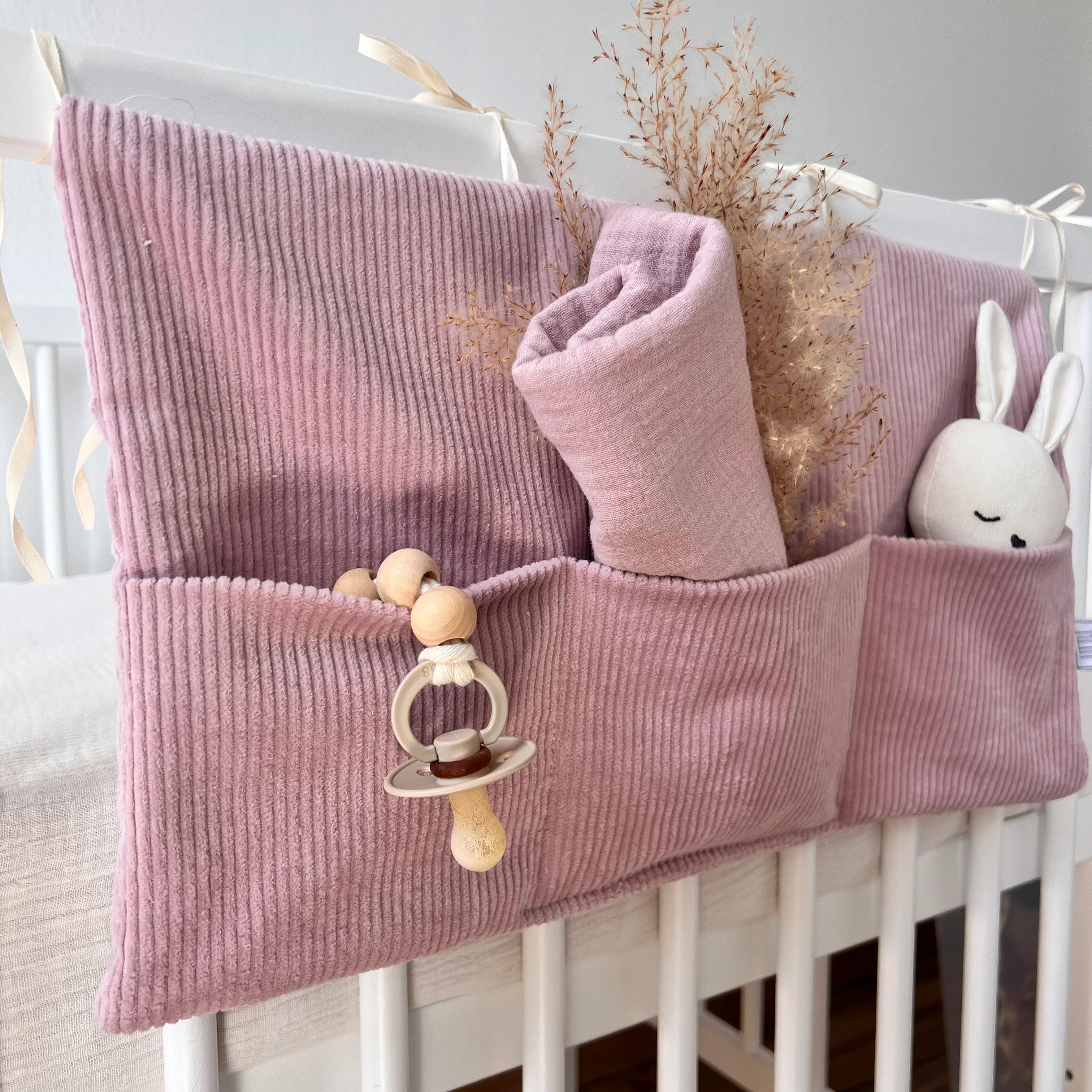 BABYBETTORGANIZER CORD ROSA