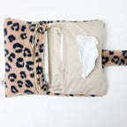 Wickeltasche Windeltasche Teddyfell Leo
