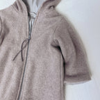 Bio Baumwoll Fleeceoverall beige