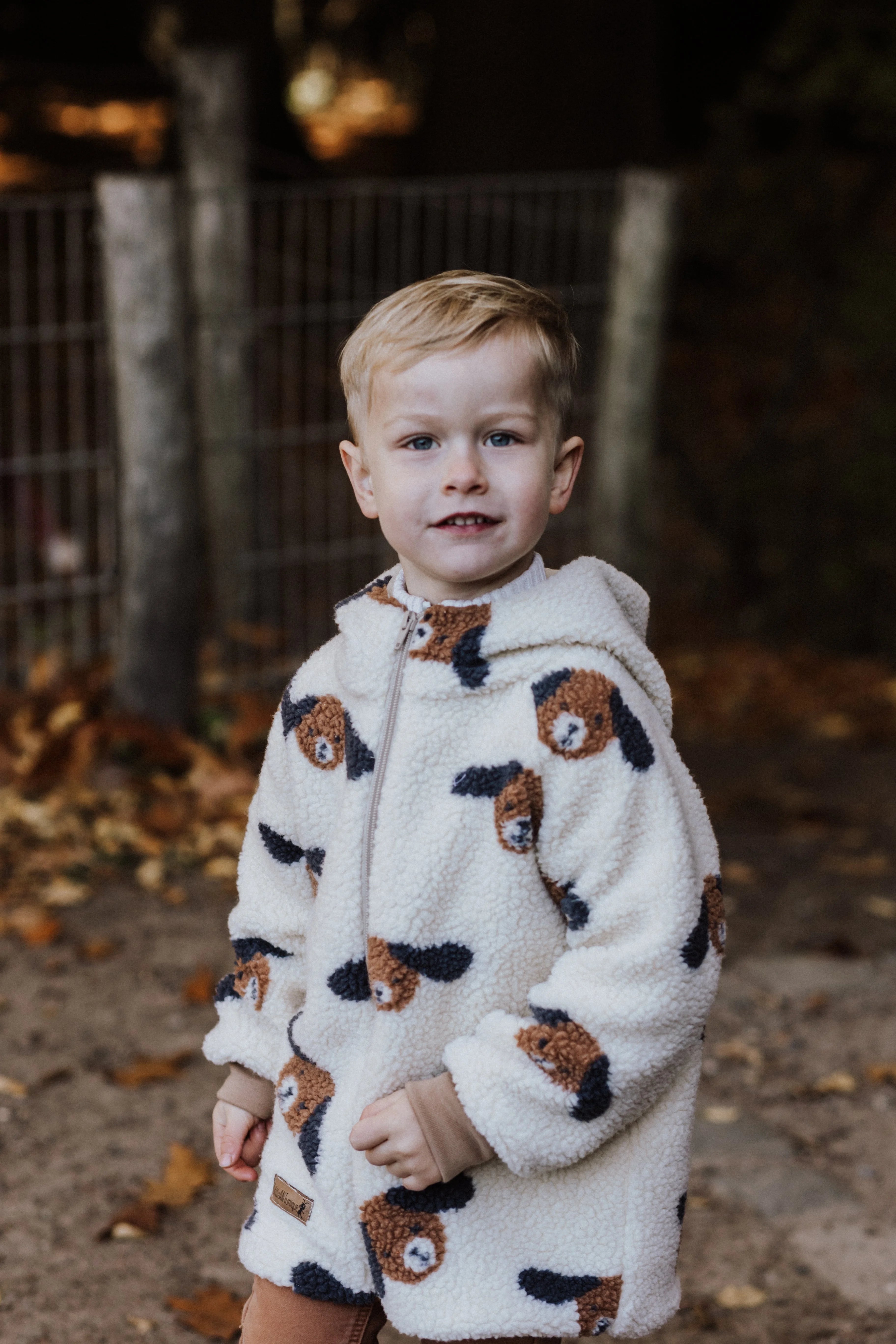 Teddyjacke Dackel  Winterjacke Teddy  Wintermantel Teddy