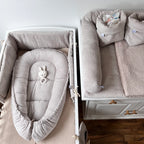 Nestchen Cord beige