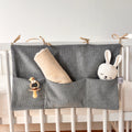 BABYBETTORGANIZER CORD GRAU