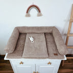 Wickeltischumrandung Teddy beige