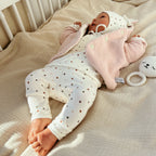 Newbornset Homecoming Bio-Baumwolle Rosa Pünktchen