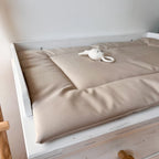 WICKELTISCHAUFLAGE ABWISCHBAR BEIGE