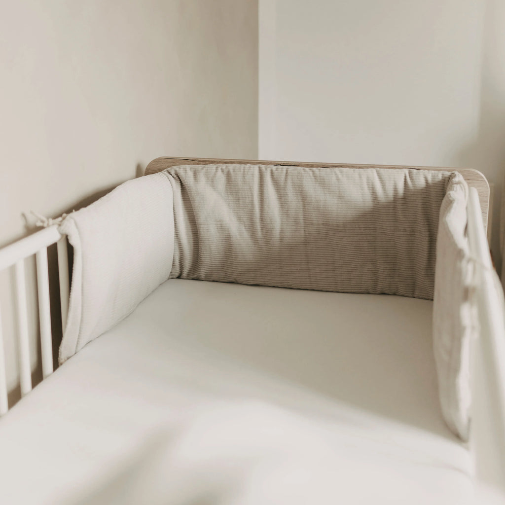 BABYBETTUMRANDUNG CORD BEIGE