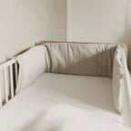 BABYBETTUMRANDUNG CORD BEIGE